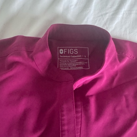 FIGS MAGENTA SET SIZE SMALL - Picture 2 of 5